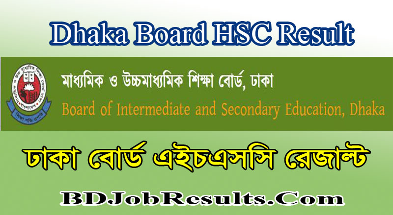 Dhaka Board HSC Result 2020